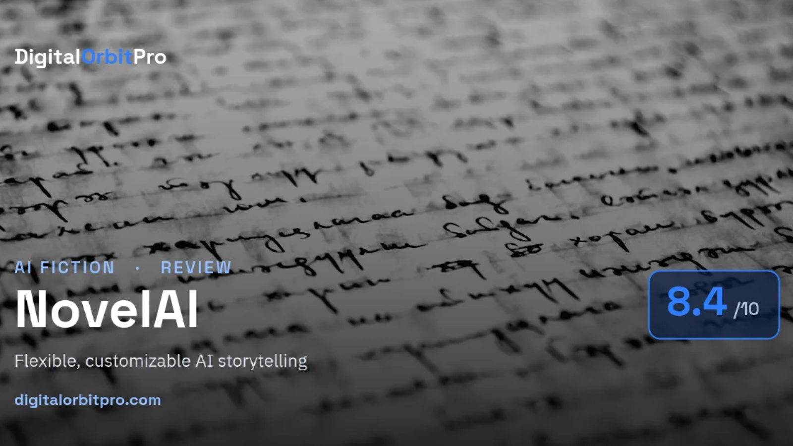 NovelAI review — AI Fiction — DigitalOrbitPro