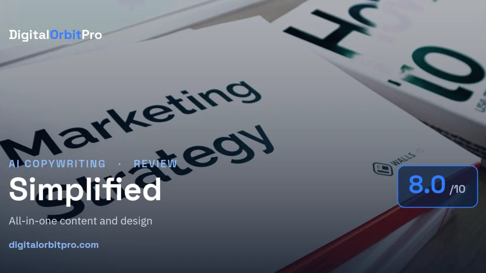 Simplified review — AI Copywriting — DigitalOrbitPro