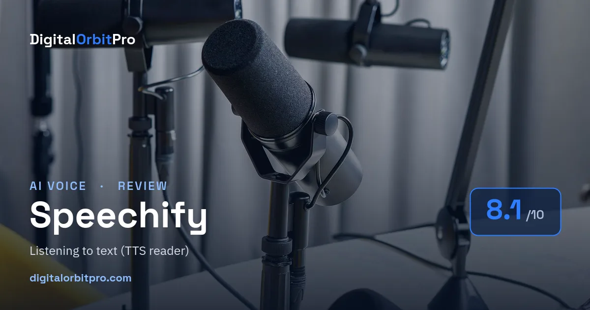 Speechify review