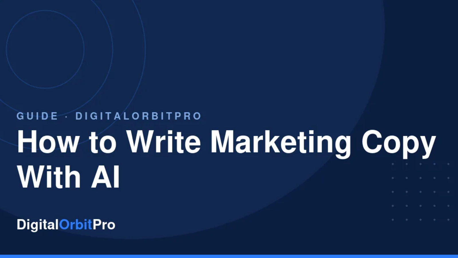 How to Write Marketing Copy With AI review — DigitalOrbitPro
