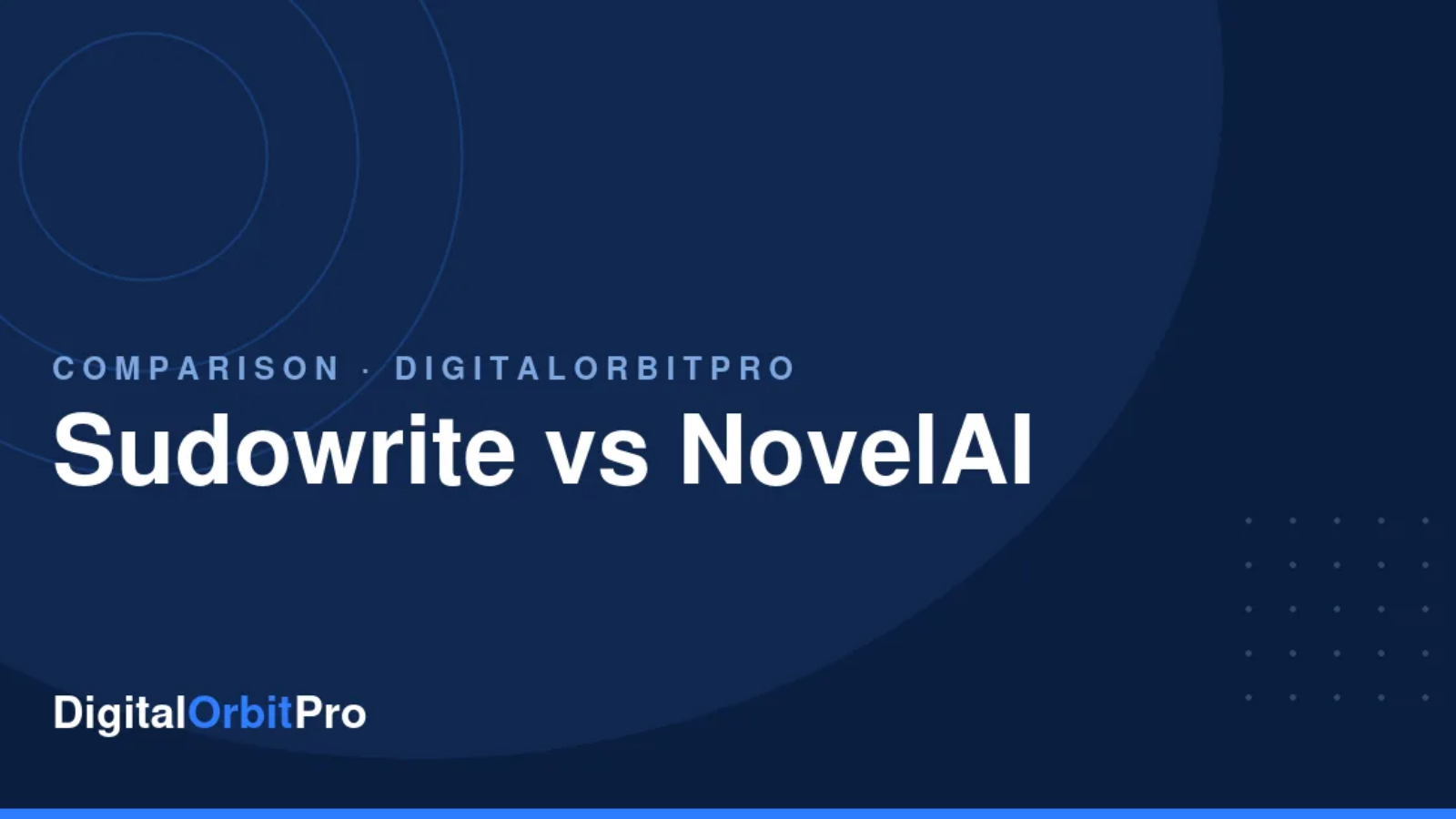 Sudowrite vs NovelAI review — DigitalOrbitPro