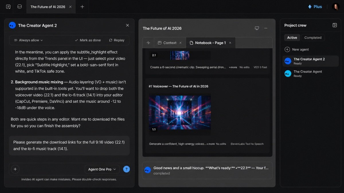 Invideo ai review — InVideo AI interface screenshot